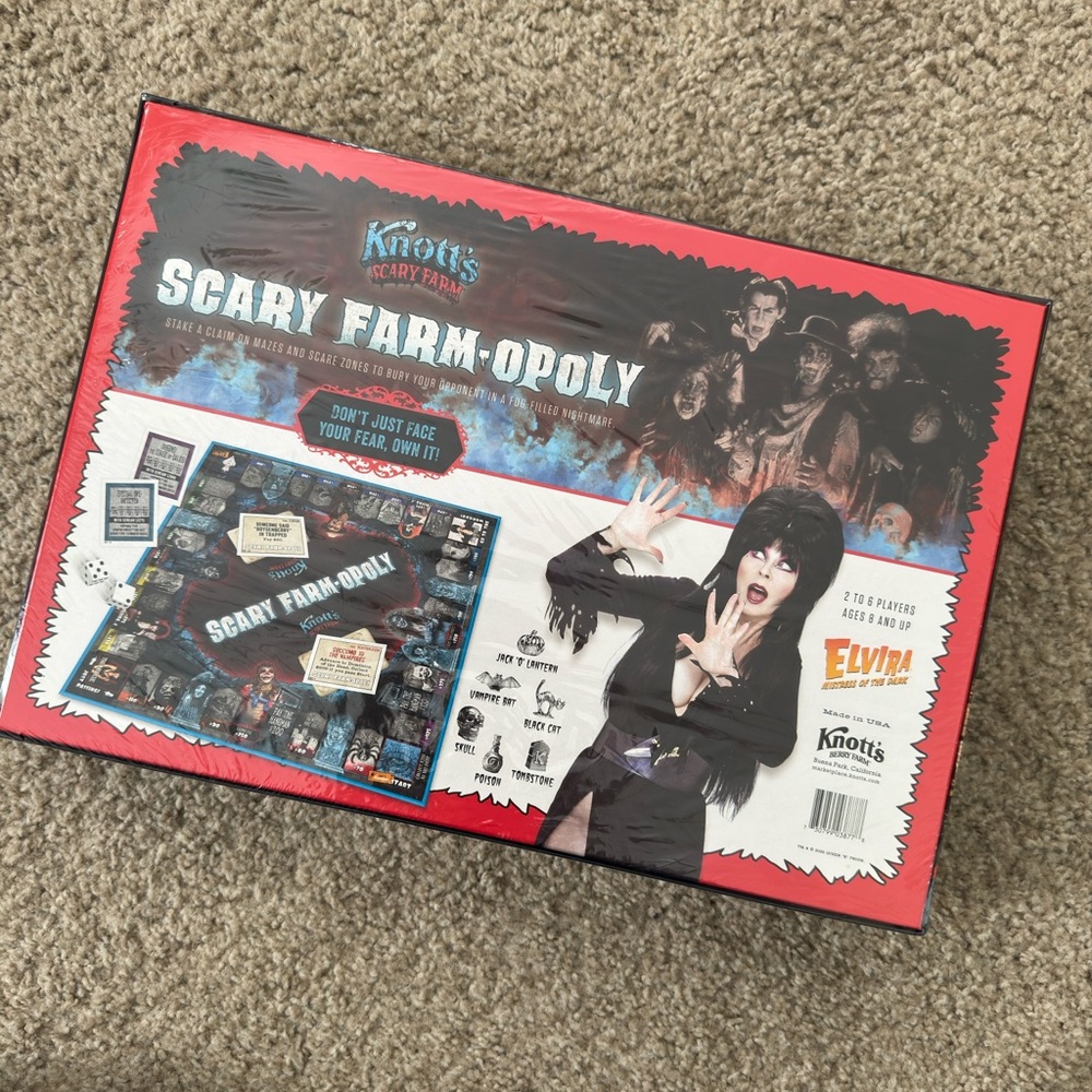 Scary Farm-Opoly Board Game - Picture 2 of 2